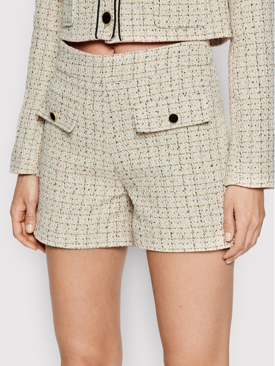 Morgan Auduma šorti IRIS 221-SHICK.F Bēšs Regular Fit | Modivo.lv