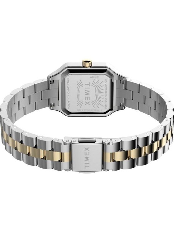 Timex Timex Zegarek TW2Y23900 Srebrny