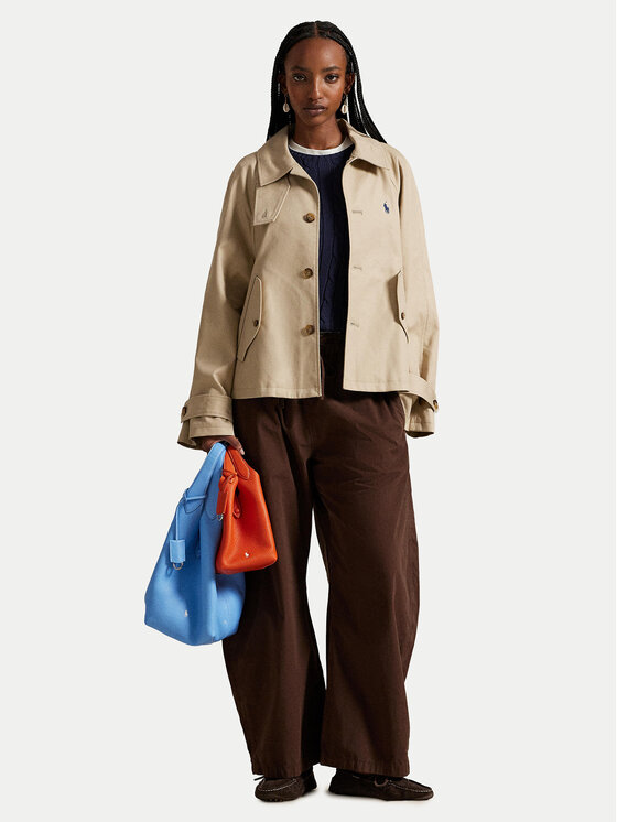 Polo Ralph Lauren Polo Ralph Lauren Тренч 211A93141001 Бежевий Oversize