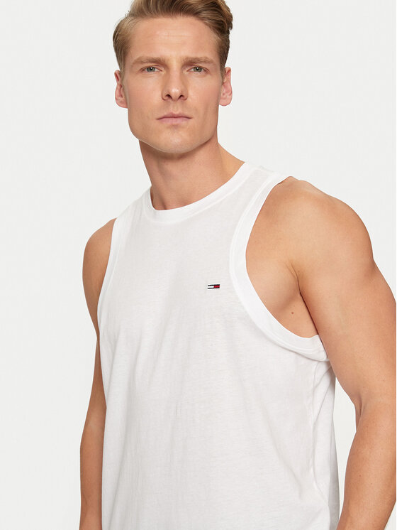 Tommy Jeans Tommy Jeans Set 2 majic brez rokavov DM0DM13229 Pisana Regular Fit