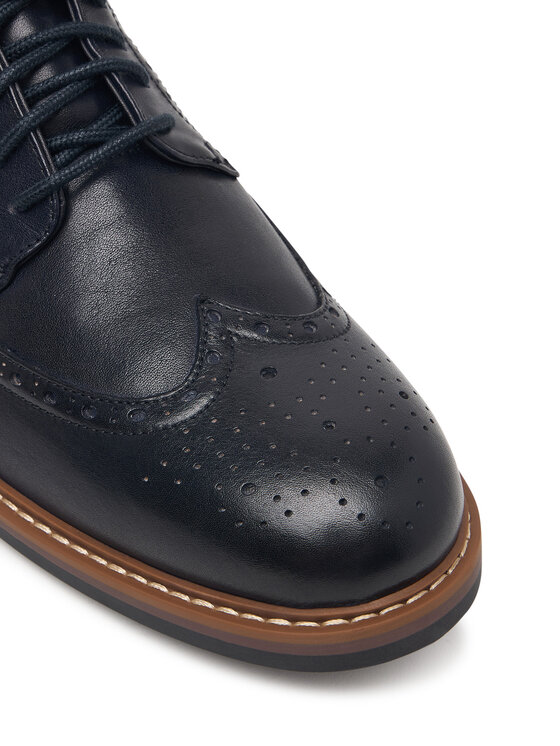 Clarks Clarks Półbuty Aldwin2 Limit 26320108 Granatowy