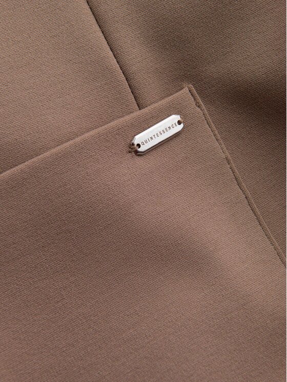 Ombre Ombre Marynarka OM-BLZB-0127 Beżowy Regular Fit