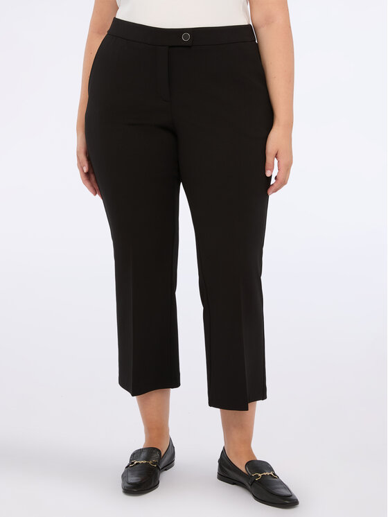 Fiorella Rubino Fiorella Rubino Pantaloni di tessuto P174L002196N033 Nero Flare Fit