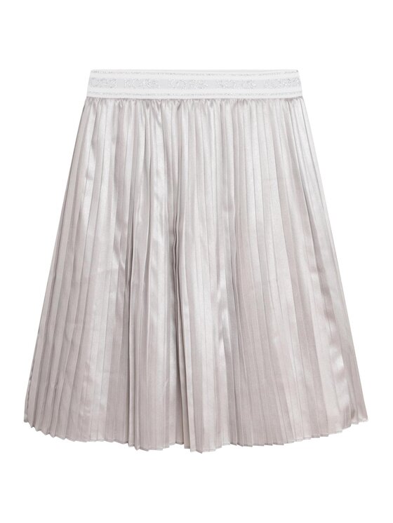 MICHAEL KORS KIDS MICHAEL KORS KIDS Спідниця в складку R13120 S Сірий Regular Fit
