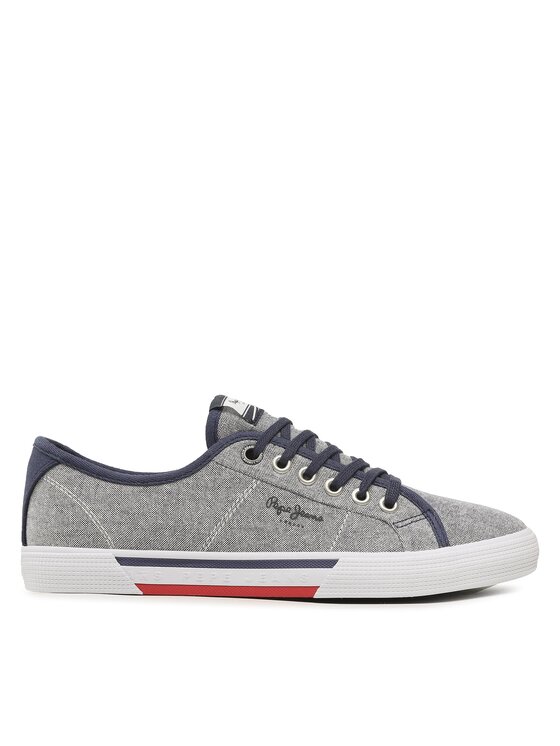 Pepe Jeans Pepe Jeans Tenniskingad Brady Men Chambray PMS30817 Tumesinine