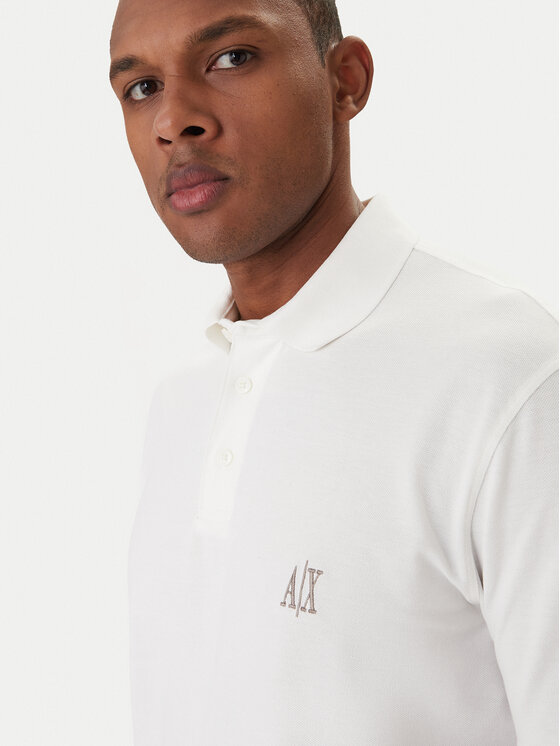 Armani Exchange Armani Exchange Polokošeľa XM000367 AF13022 U0009 Biela Regular Fit