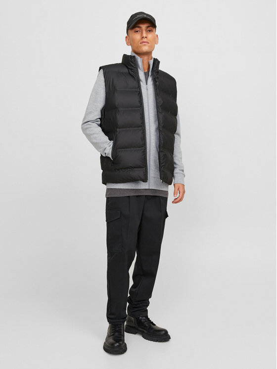 Jack&Jones Jack&Jones Суитшърт Paulos 12250737 Сив Standard Fit