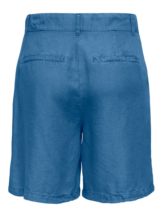 ONLY ONLY Medžiaginiai šortai Charis 15337935 Mėlyna Loose Fit