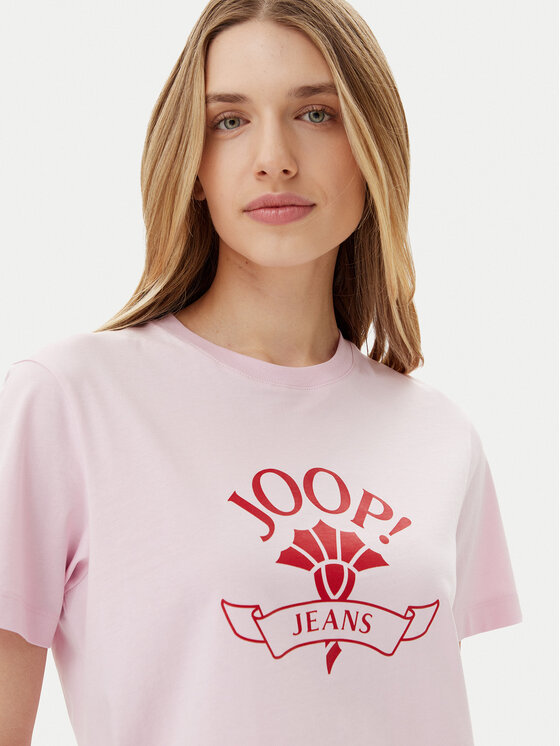 JOOP! Jeans JOOP! Jeans T-Shirt Toldi 30046273 Różowy Regular Fit