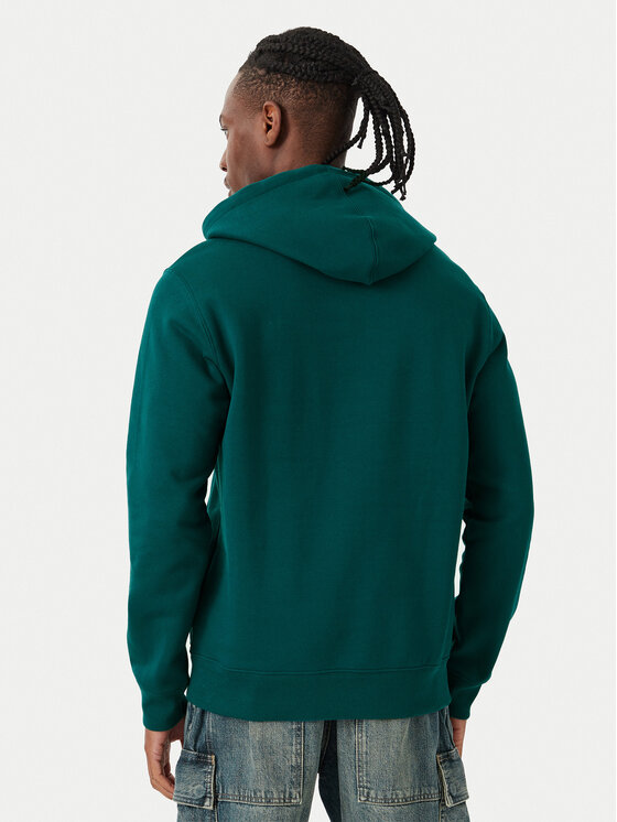 adidas adidas Felpa Trefoil Essentials KV9317 Verde scuro Regular Fit