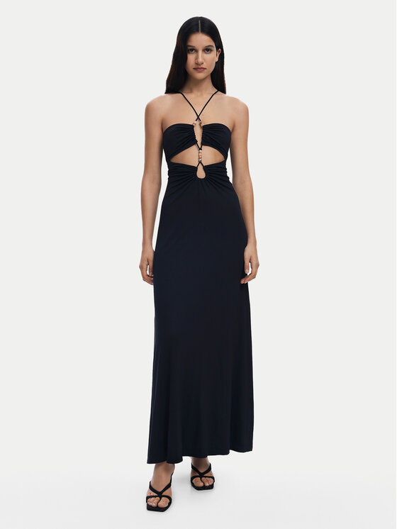 Rochie de vară Desigual Femei, Mărimea: XL, Negru, Montpellier 25SWVK55