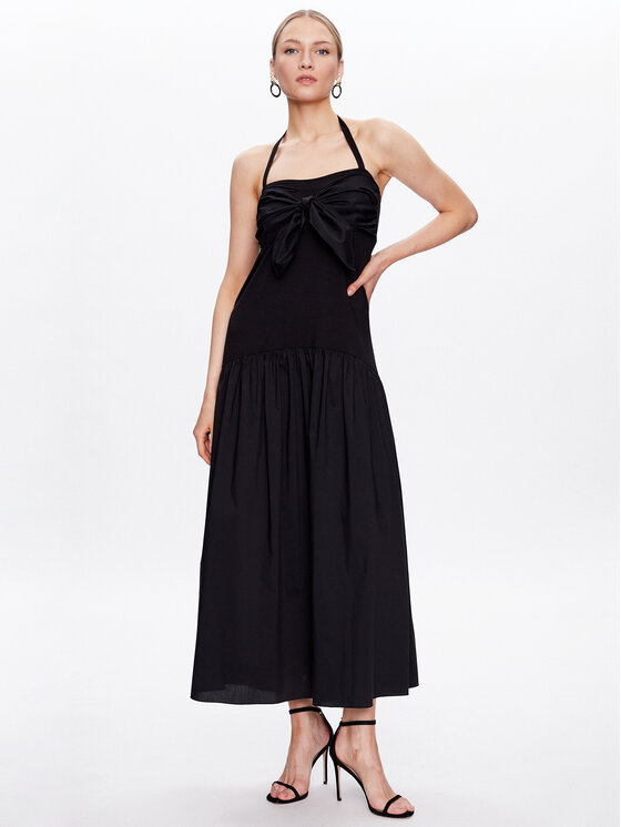 Vestito estivo VA3098 J5360 Nero Regular Fit