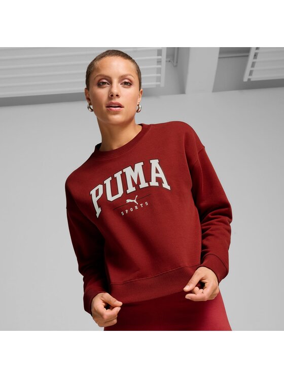 Puma Puma Bluza 681539 Czerwony Regular Fit