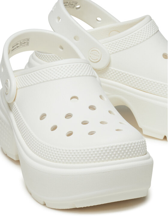 Crocs Crocs Klapki Stomp Clog 209348 Beżowy