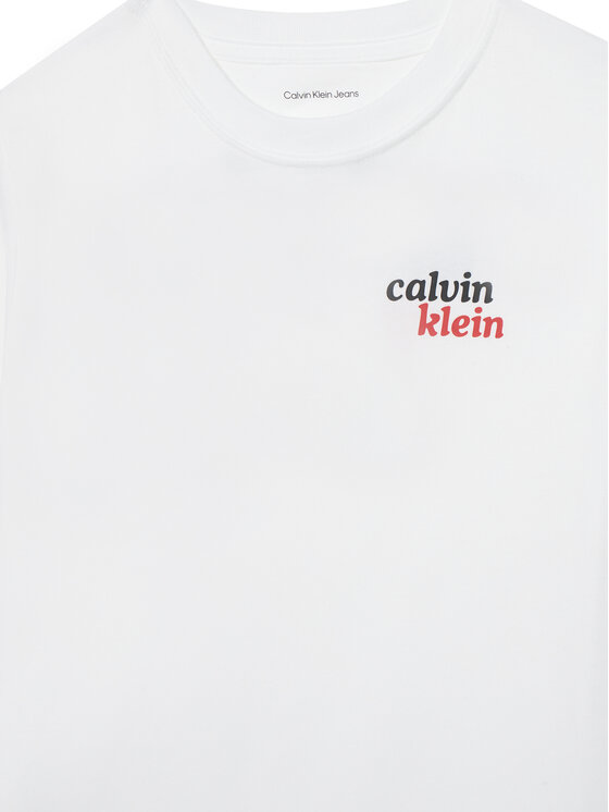 Calvin Klein Jeans Calvin Klein Jeans T-krekls LVCKTJA39B Balts Regular Fit