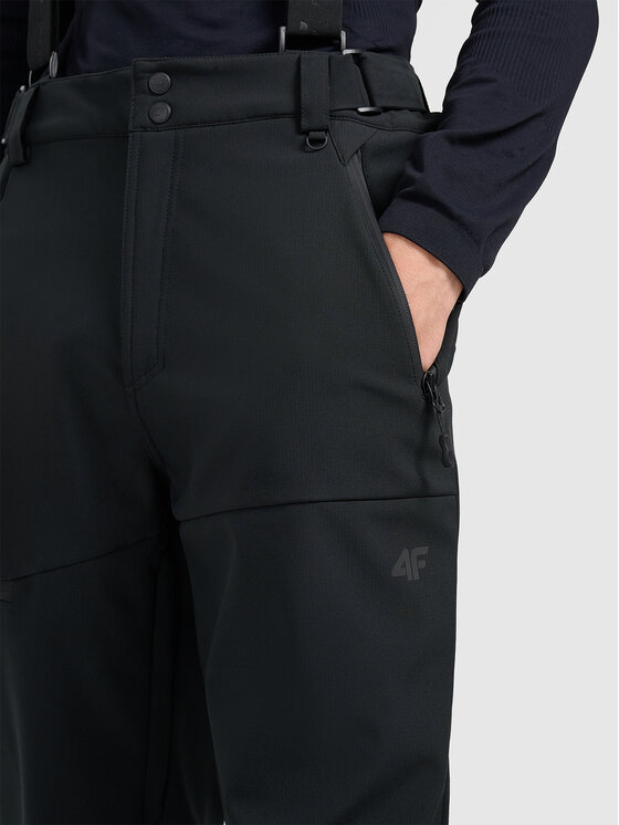 4F 4F Spodnie narciarskie SKIWEAR Czarny Regular Fit