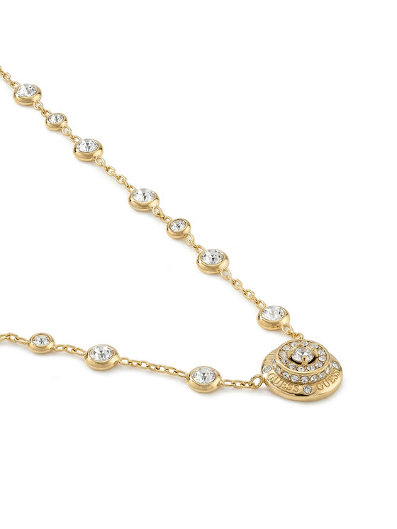 Guess Guess Naszyjnik JUBN06 283JW Złoty