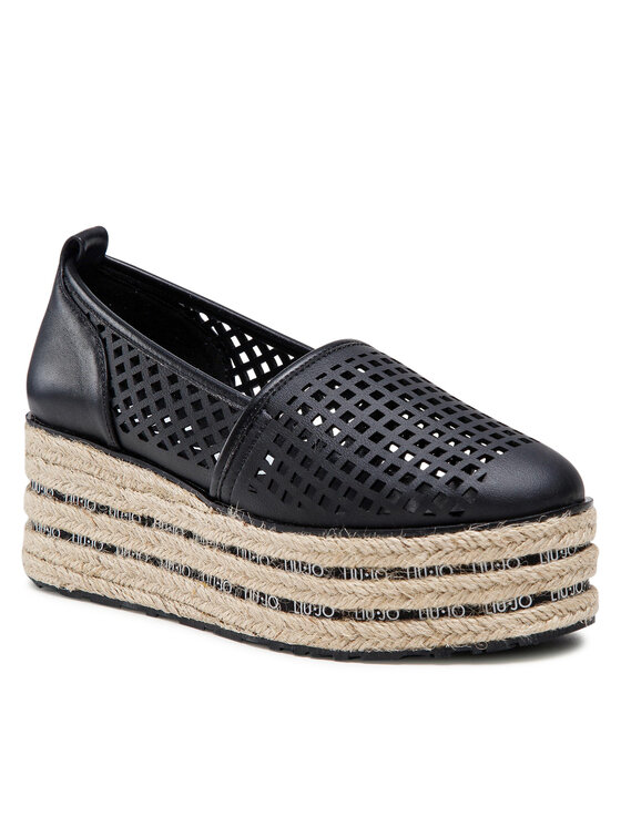 Espadrile Liu Jo Winona 08 SA2133 PX145 Negru