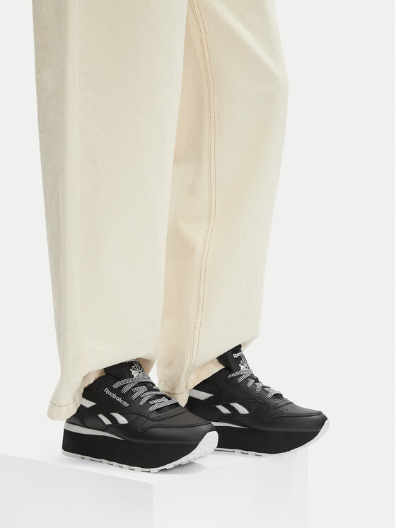 Reebok Reebok Αθλητικά CLASSIC LEATHER TRIPLE LIFT 100209621 Μαύρο