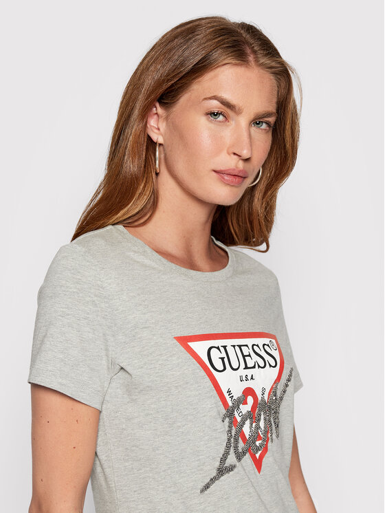 T-shirt W2YI26 I3Z11 Grigio Regular Fit