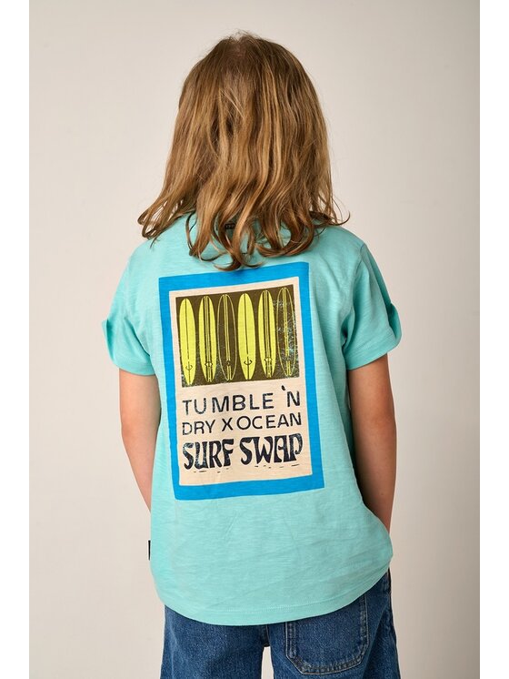 Tumble 'N Dry Tumble 'N Dry T-Shirt 84/22185/15001/5147 Niebieski Regular Fit