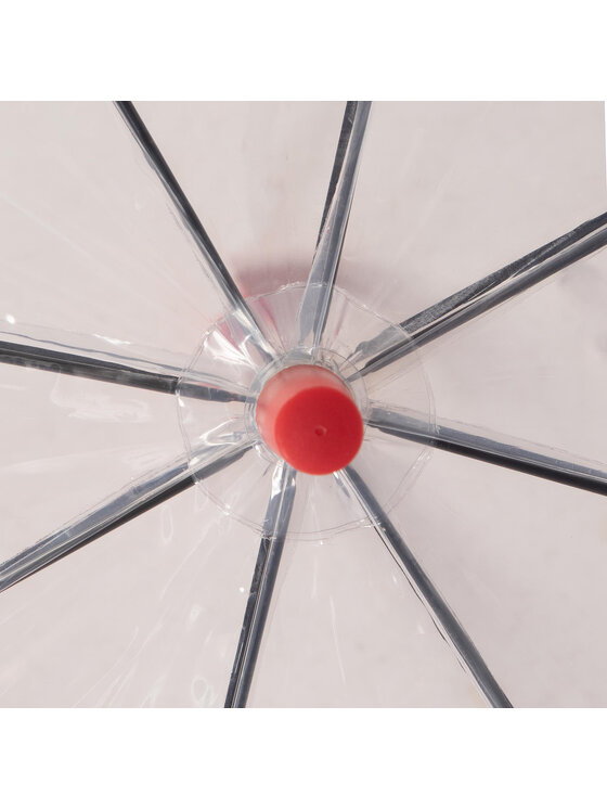 Happy Rain Happy Rain Regenschirm Long Domeshape 40982 Rot