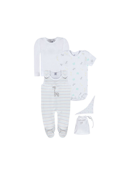 Kanz Kanz Komplet dziecięcy 1712306 Zielony Basic Fit