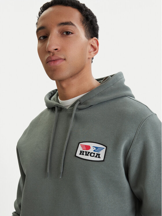 RVCA RVCA Суитшърт Soar 23A413508 Зелен Regular Fit