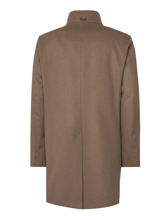 JOOP! JOOP! Płaszcz wełniany 17 JC-21Maron 30044311 Khaki Regular Fit