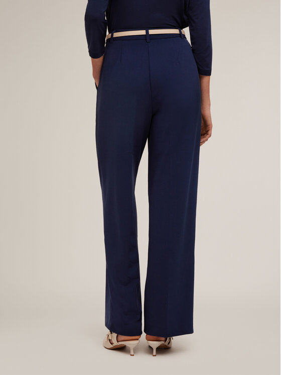 Motivi Motivi Pantaloni di tessuto P067Q103532N034 Blu Regular Fit