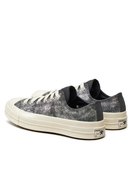 Converse Converse Trampki Chuck 70 Suede Shimmer Ox A10379C Szary