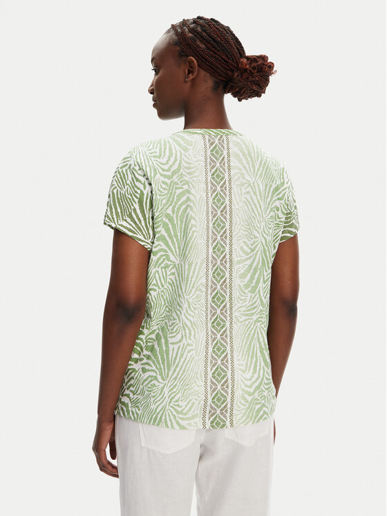 Olsen Olsen Bluse 11105099 Grün Regular Fit