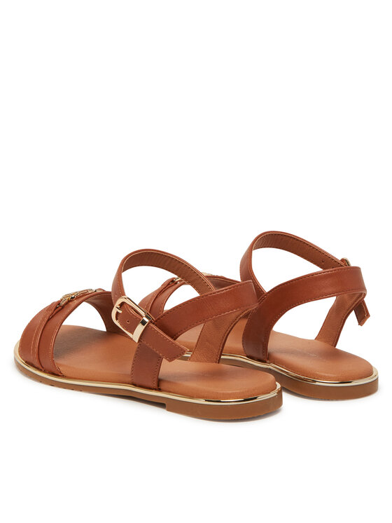 Tommy Hilfiger Tommy Hilfiger Sandali T3A2-33778-0326 S Rjava