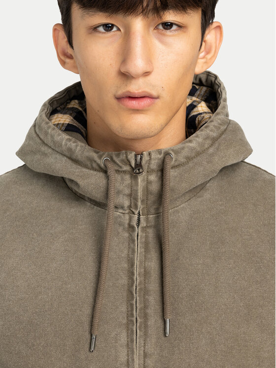 Element Element Übergangsjacke Dulcey Canvas ELYJK00214 Beige Relaxed Fit