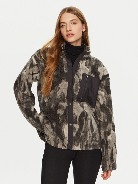 Champion Fleecová mikina 117496 Sivá Loose Fit