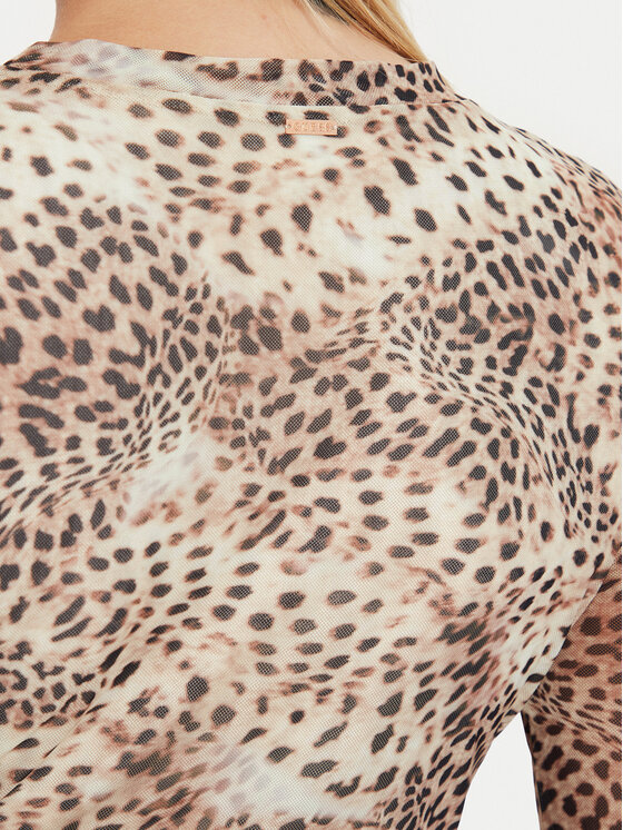 Guess Guess Haljina za svaki dan Adriana W4YK83 KBBF2 Šarena Slim Fit