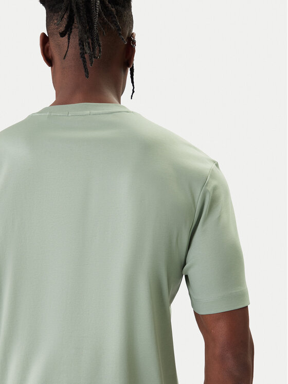 BOSS BOSS T-krekls C-Taut 01 50555844 Zaļš Regular Fit