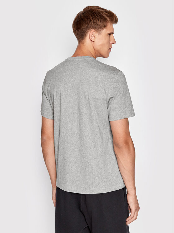 Reebok T-Shirt Graphic Series Linear Logo FP9162 Szary Slim Fit | Modivo.pl