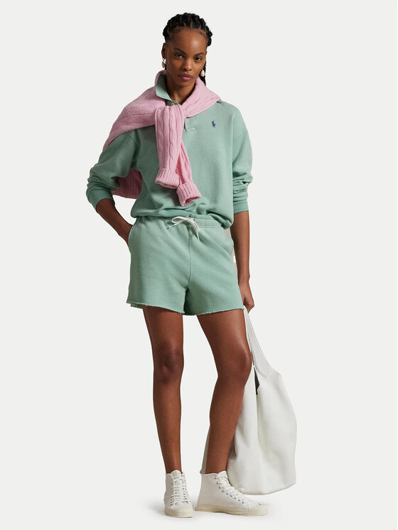 Polo Ralph Lauren Polo Ralph Lauren Pantaloni scurți sport 211965103007 Verde Straight Fit