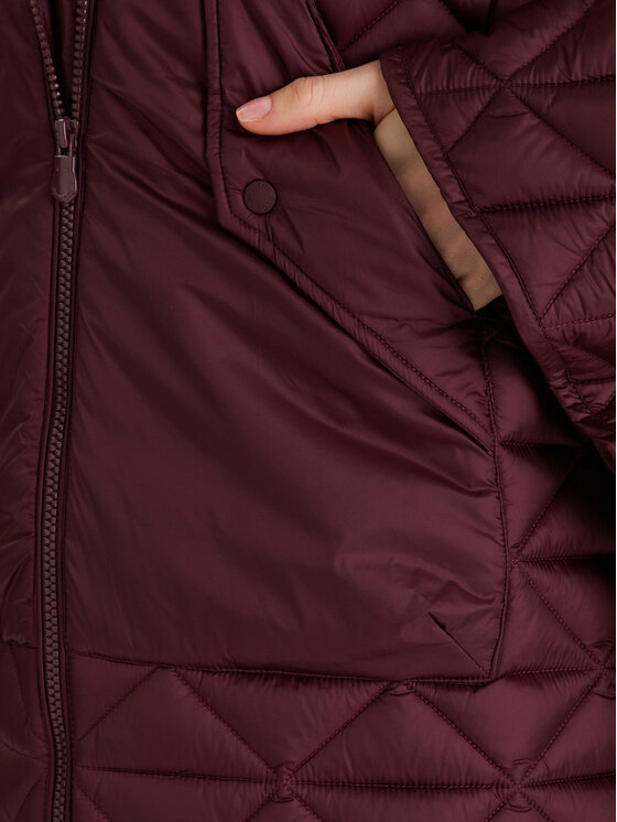 Save The Duck Save The Duck Μπουφάν μεταβατικό D42465W JADE21 Μπορντό Relaxed Fit