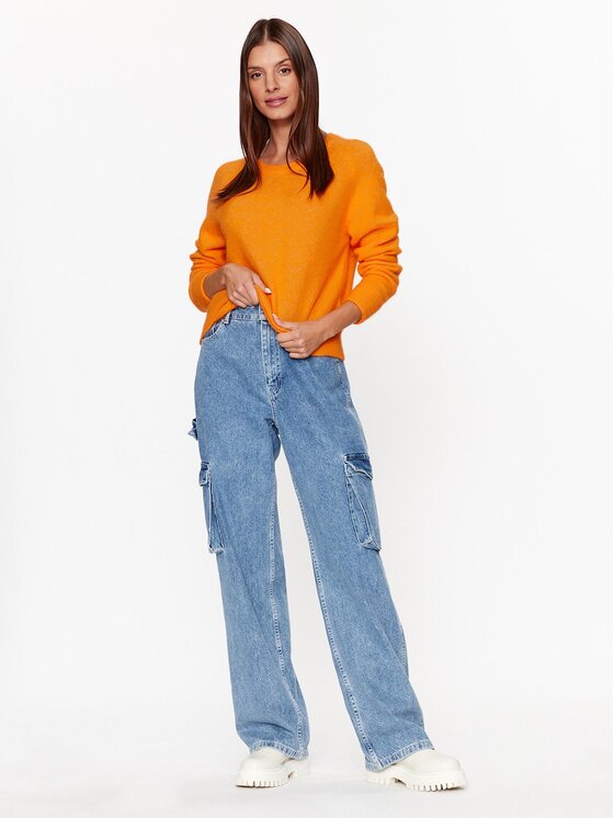 Samsøe Samsøe Samsøe Samsøe Džemperis F00022152 Oranžs Regular Fit