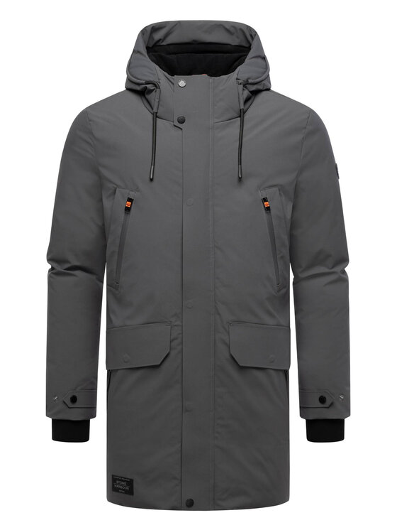 Stone Harbour Stone Harbour Kurtka zimowa Kitraan Szary Regular Fit
