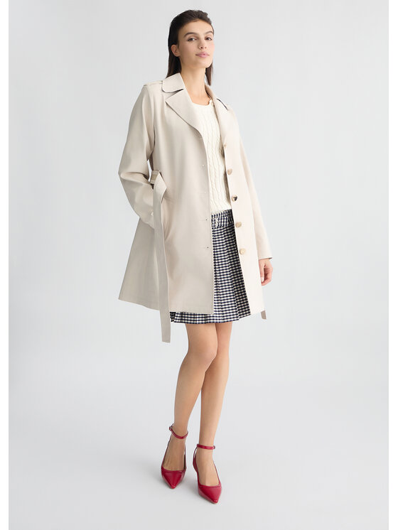 Liu Jo Liu Jo Trench WA5242T3929M9638 Beige Regular Fit
