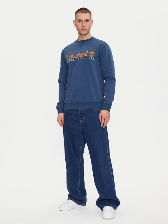 Timberland Timberland Felpa TB0A2FEQ Blu scuro Regular Fit