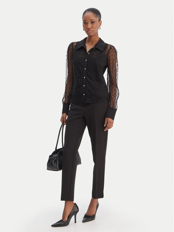 Morgan Morgan Krekls 261-TMUSIC Melns Regular Fit