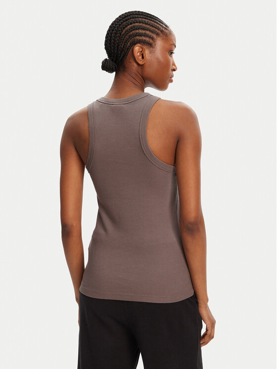 HUGO HUGO Top 50508857 Brązowy Slim Fit