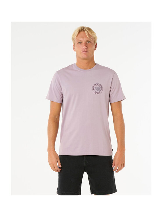 Rip Curl Rip Curl T-Shirt Desti Animals Tee Fioletowy Standard Fit
