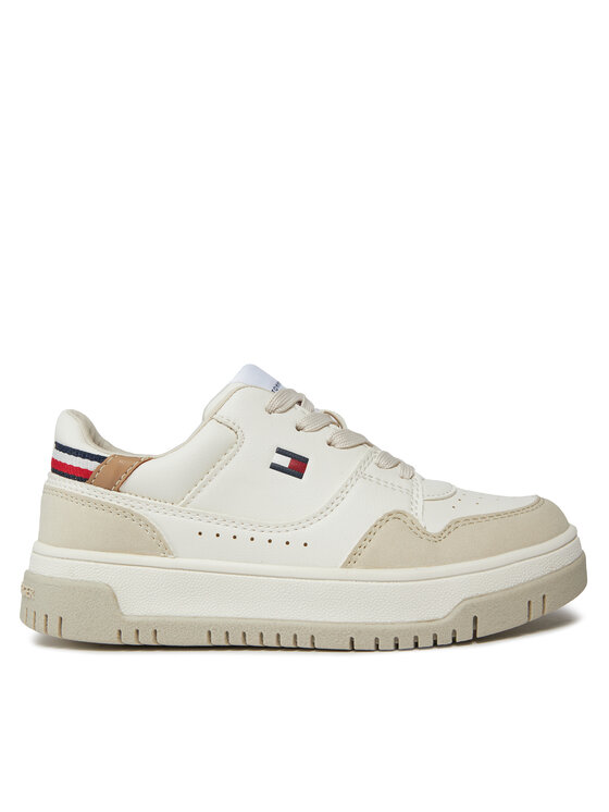 Sneakers Tommy Hilfiger Low Cut Lace-Up Sneaker T3X9-33366-1269 M Beige/Off White A36