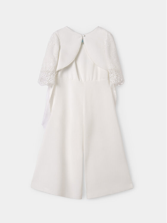 Abel & Lula Abel & Lula Jumpsuit 5258 Bianco Regular Fit