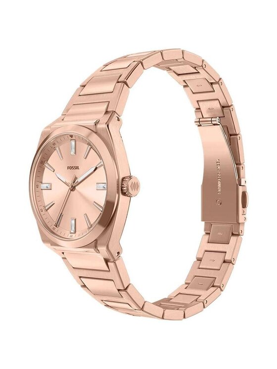 Fossil Fossil Zegarek ES5491 Różowe złoto